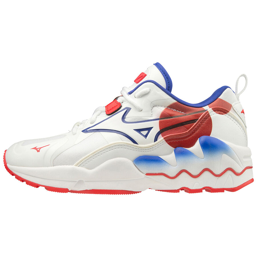 Mizuno Wave Rider 1 Shape Of Time Womens Sneakers Canada - White
